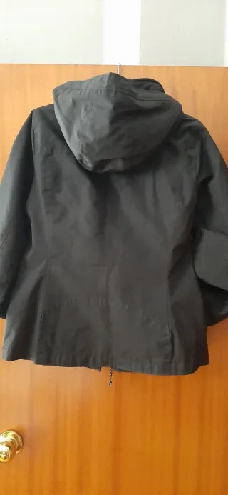 Chamarra Hollister Negra Talla L