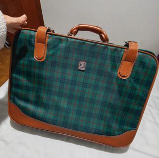 Bolsos de viaje vintage de cuadros