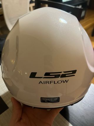 Casco jet LS2 Airflow Blanco