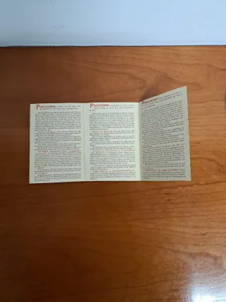 Tarjeta Turística Pontevedra Años 50