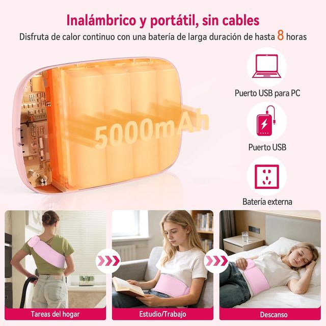 Cintura termica per dolori mestruali