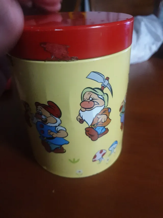 Lata caramelos Unzué 7 enanitos Disney