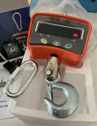 Bilancia digitale industriale con gancio 1000kg