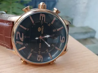Reloj Marea Cuarzo Marrón