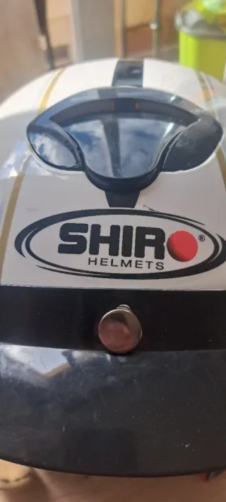 Casco de moto SHIRO blanco8