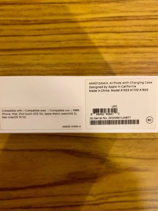 Airpods con caja de carga