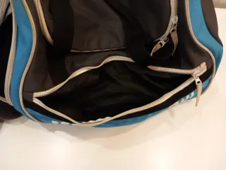 Bolsa de deporte Nabaiji azul y negra