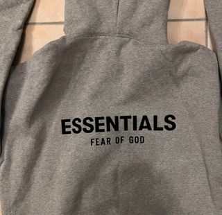 Felpa Essentials Grigia Taglia S