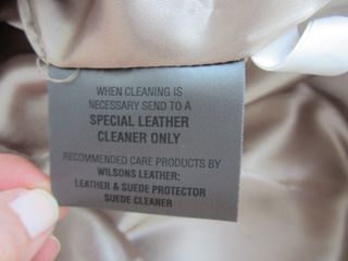 Cazadora beige tacto ante Talla M