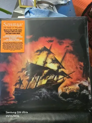 Savatage - The Wake of Magellan Vinil Edição Limit