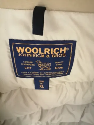 Woolrich Smanicato Beige Imbottito