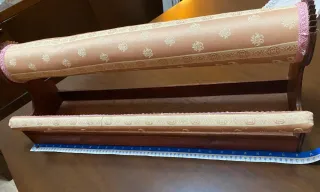 Bolillero de madera para hacer chal de una pieza