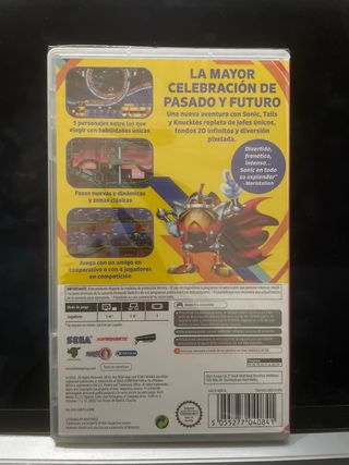 Sonic Mania Nintendo Switch - SEGA