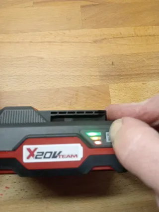 2 BATERÍAS PARKSIDE X20VTEAM 2Ah