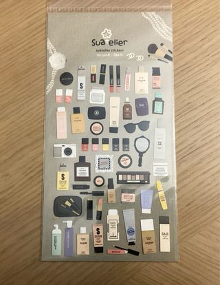 Stickers Suatelier Maquillaje y Cuidado Personal