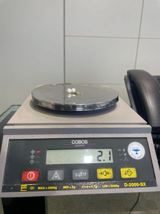 Pendientes Oro 18k Perla y Circonita