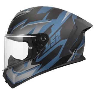 CASCO LS2 FF820 RAPID III XTREM BLACK BLUE PETROL