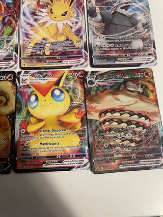 Cartas Pokémon V, VMAX y VSTAR