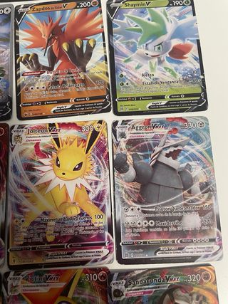 Cartas Pokémon V, VMAX y VSTAR