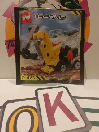 Set di costruzioni Lego Technic Minifiguras Escavatore