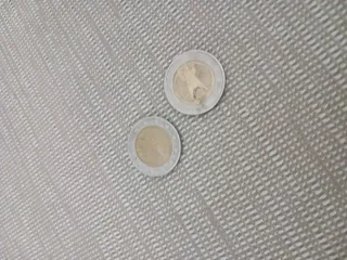 Lote 2 monedas 2 euros alemanas 2002...4,20 e.