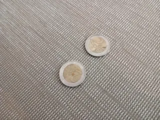 Lote 2 monedas 2 euros alemanas 2002...4,20 e.