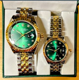 Set di Orologi Donna e Uomo