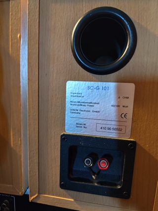 DENON SC-G101 -394- ALTAVOCES Marrones