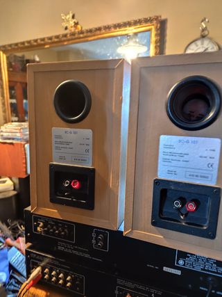 DENON SC-G101 -394- ALTAVOCES Marrones