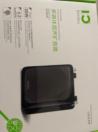 Amplificador de voz SHIDU negro