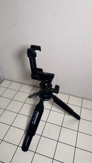 Mini Trípode Extensible Móvil Cámara 2x1