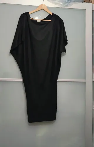 Maglia vestito Pull&Bear nera tg M