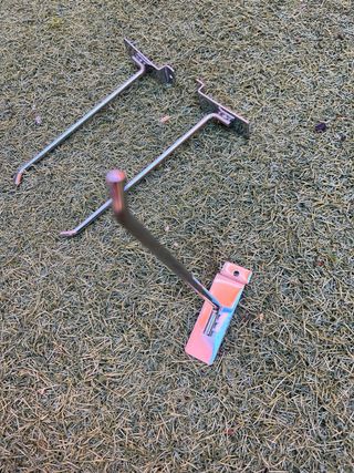 Ganchos metálicos para tienda