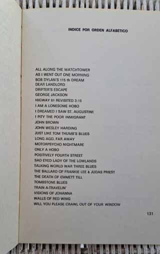 "George Jackson y otras canciones" Bob Dylan