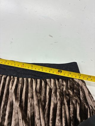 Gonna plissettata Made in Italy