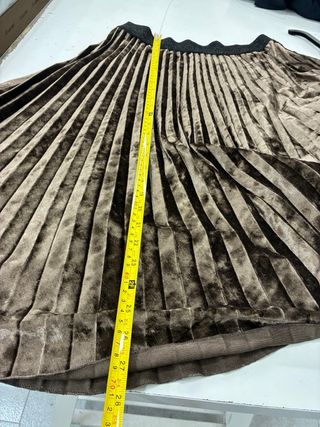 Gonna plissettata Made in Italy