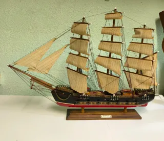 Maqueta Barco Fragata Siglo XVIII