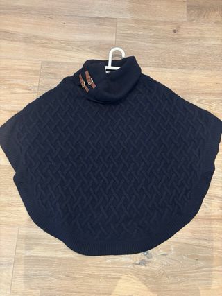 Jersey mujer tipo poncho Massimo Dutti