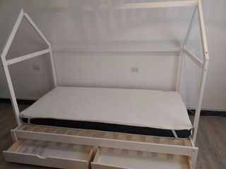 Cama infantil con cajones y colchón Sin Estrenar