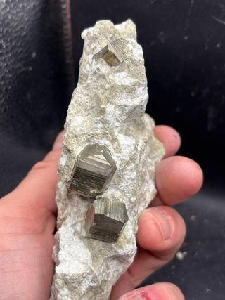 Minerali ** Pirite - Ambasaguas, Spagna (AT) 12cm