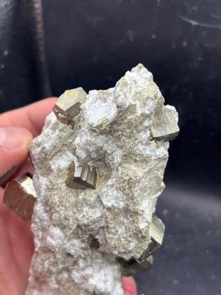 Minerali ** Pirite - Ambasaguas, Spagna (AT) 12cm