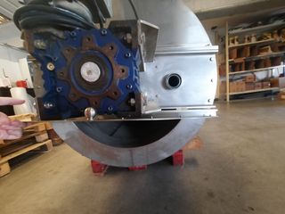 Depósito Inox 600L, Agitador+Rascador Doble Camisa