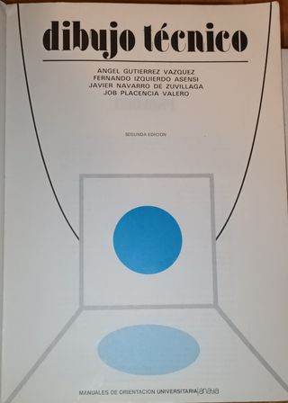 Libro Dibujo Técnico Anaya 2a edicion 1984