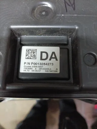 Tablero de instrumentos Opel