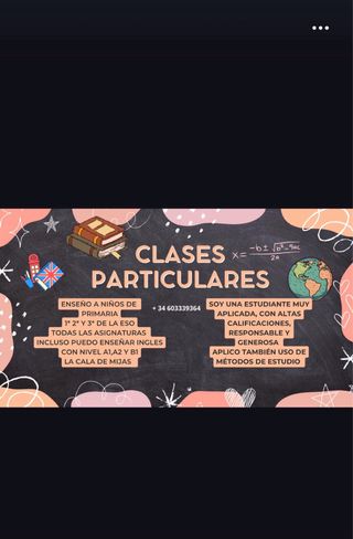 Clases particulares avanzadas