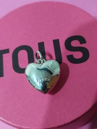 Colgante Corazón Tous 925 Plata