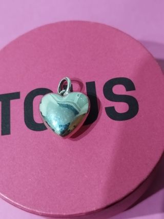 Colgante Corazón Tous 925 Plata