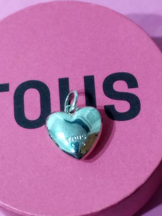 Colgante Corazón Tous 925 Plata
