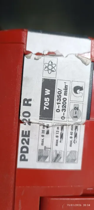 Taladro Percutor Milwaukee 700W