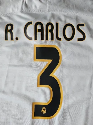 Maglia Real Madrid 2003/04 R. Carlos 3 originale